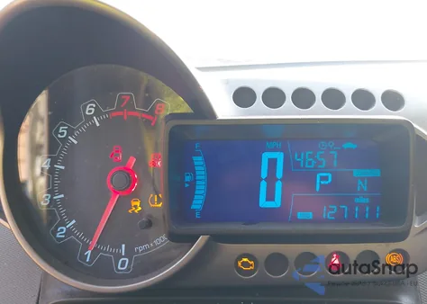 2016 Chevrolet Sonic Lt Auto from USA, damaged, VIN 1G1JC5SH6G4116438